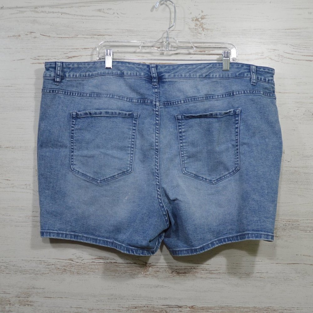 Venezia Denim Stretch Shorts Women's Size 24 - Picture 4 of 4
